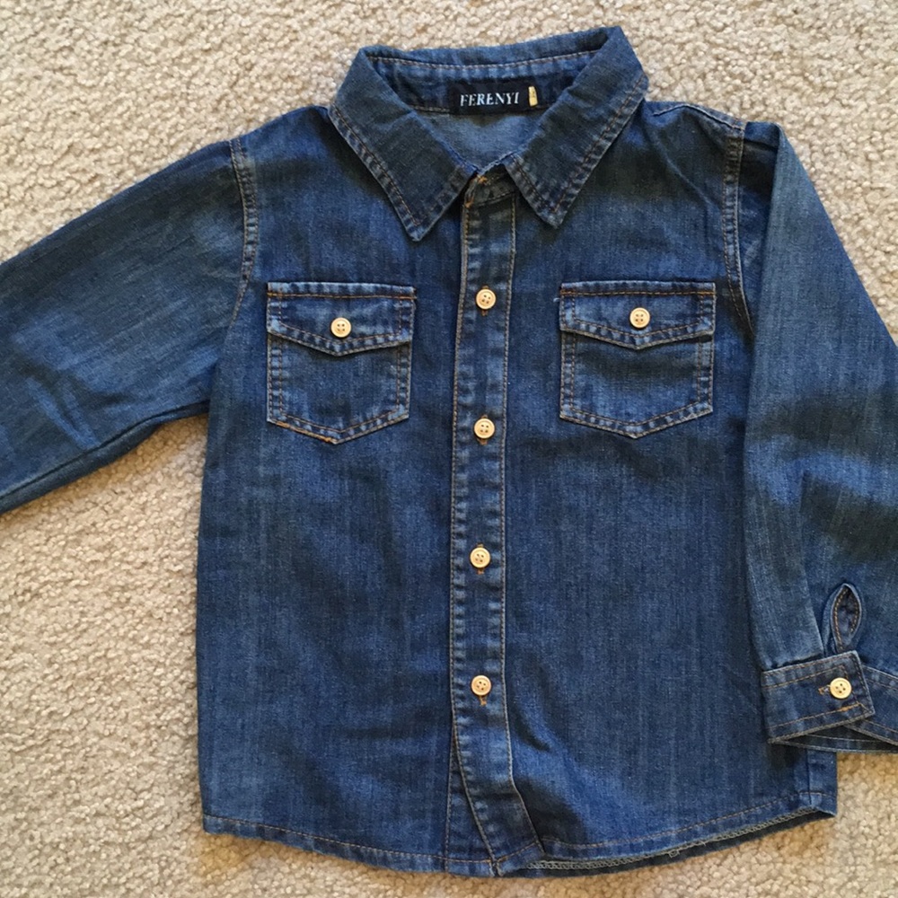 Button Down Denim Shirt